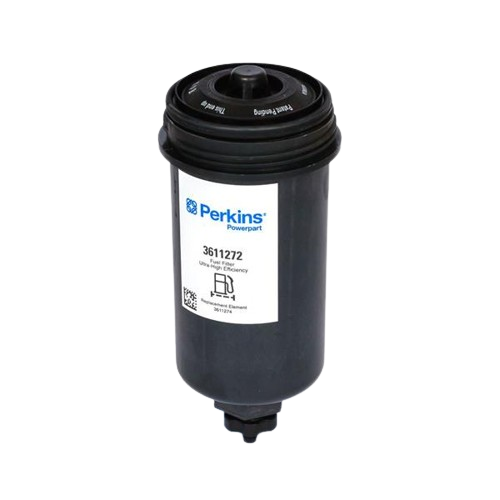 Black cylinder with white label